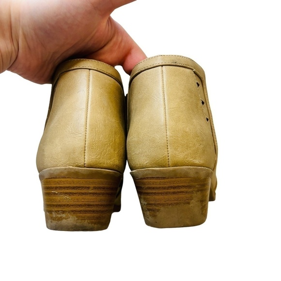 George Short Tan Neutral Ankle Boot Bootie SZ 9 - Picture 4 of 8
